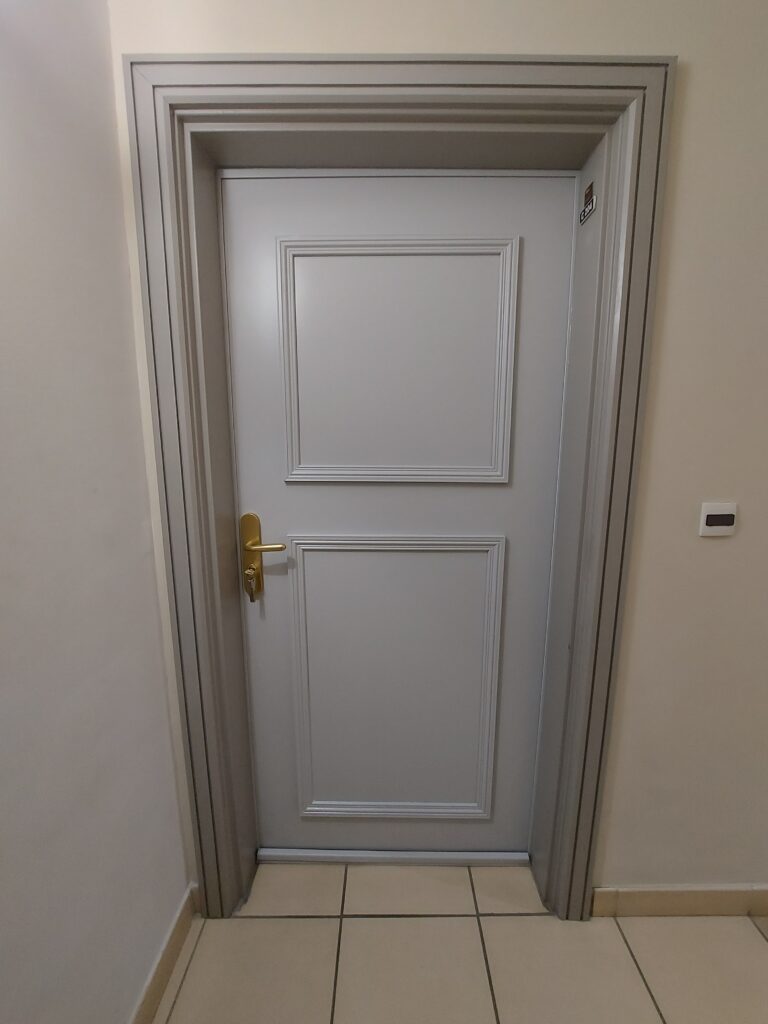 Porte blindée
